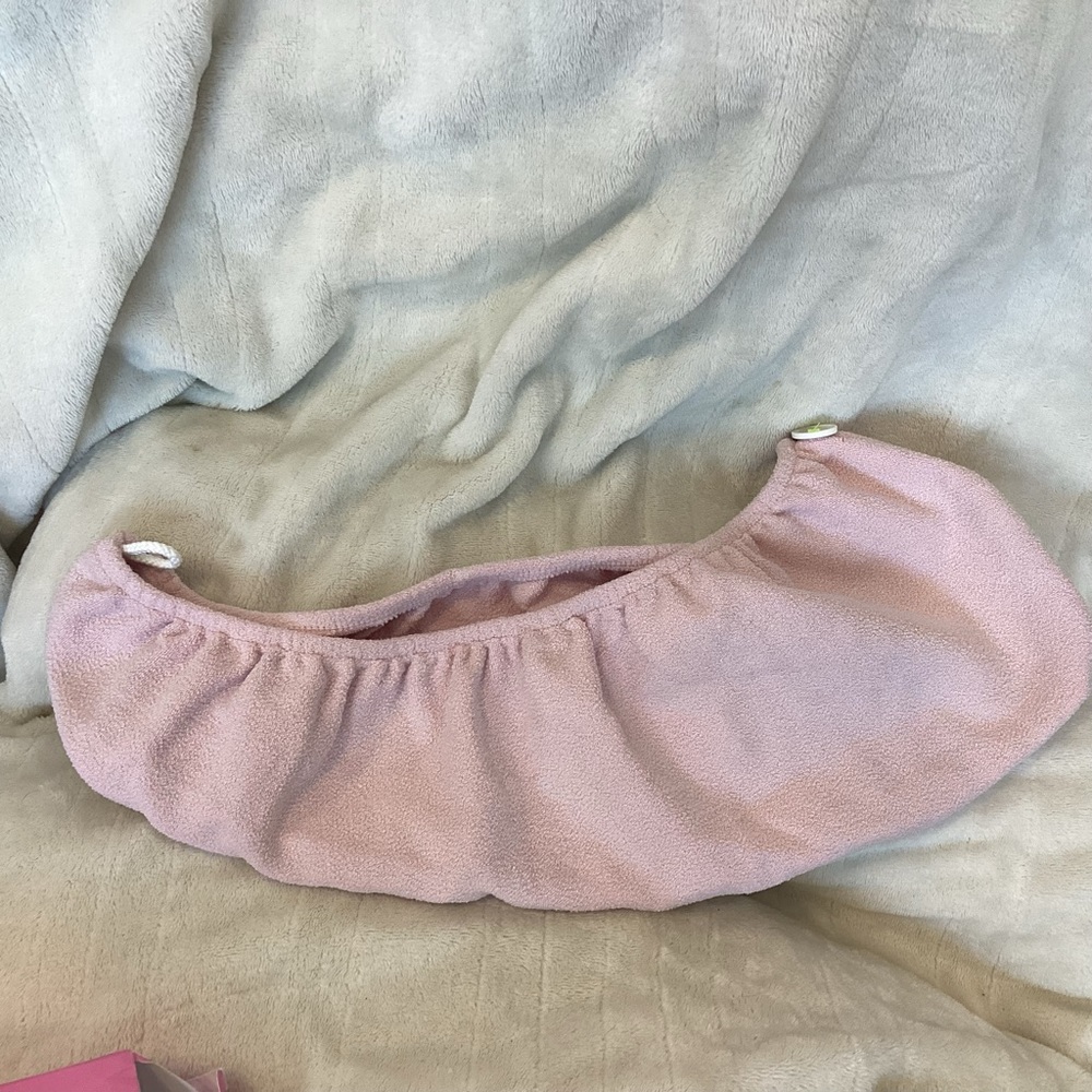 AQUIS AUTHENTIC new KIDS SIZE HAIR TURBAN PINK quick drying hair towel.